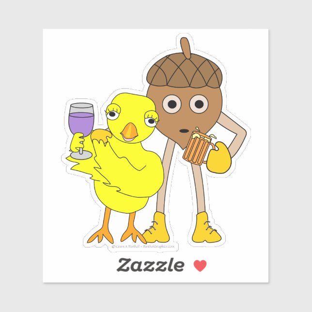 Wine Chick Beer Nut (Sheet)