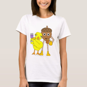 Wine Chick Beer Nut T-Shirt
