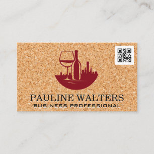 Wine City Downtown Logo   Cork Business Card