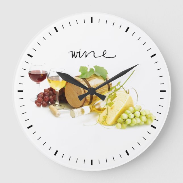 Wine Connoisseur Clock (Front)