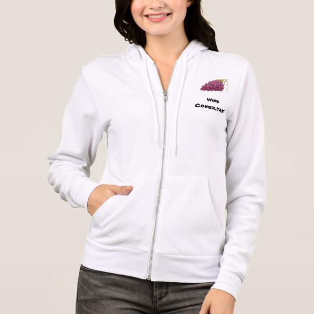 Wine consultant hoodie (Front)