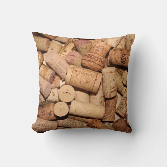 Wine Cork Cushion (Front)