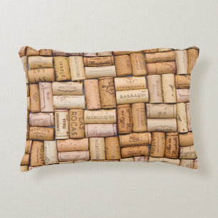 Wine Cork Decorative Cushion