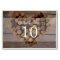 Wine Cork - Rustic Table Number Card