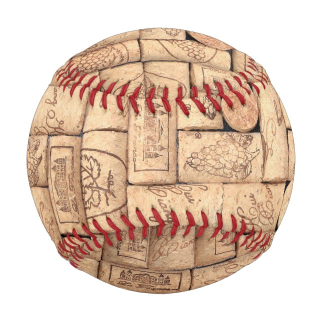 Wine Corks Baseball (Front)