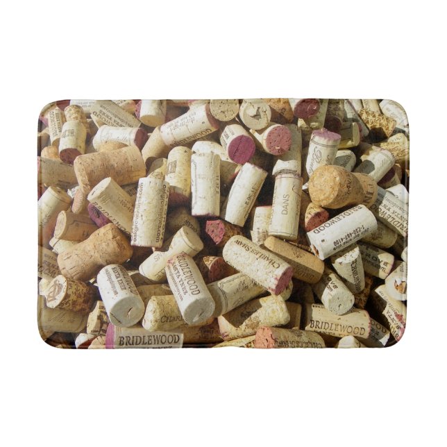 Wine Corks Bath Mat! Mat (Front)