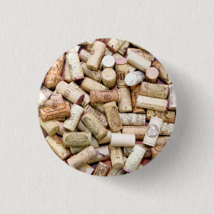 Wine Corks Button