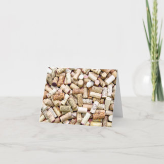 Wine Corks Card