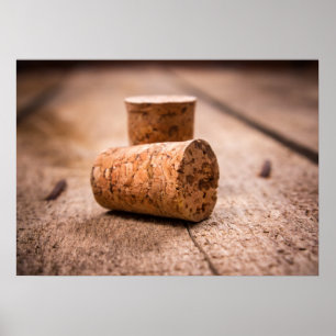 wine corks poster