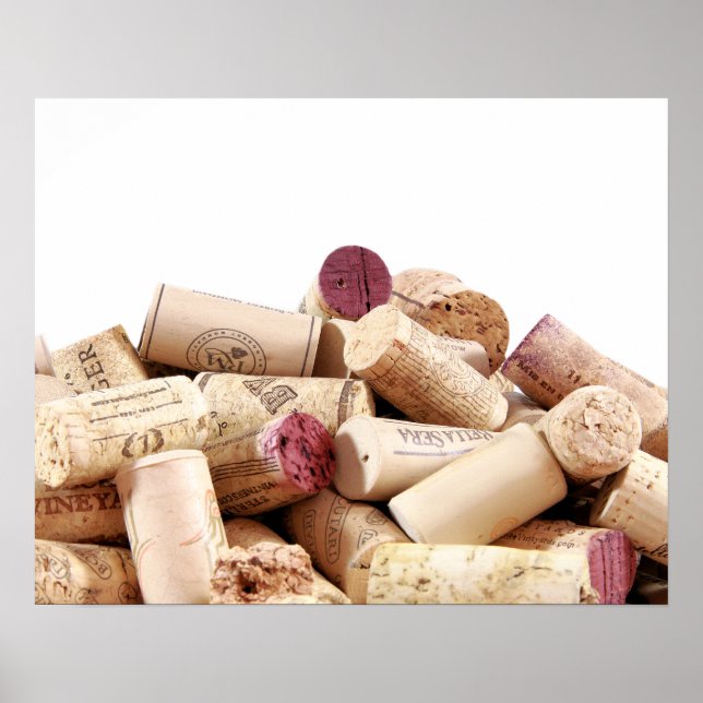 Wine Corks Poster (Front)