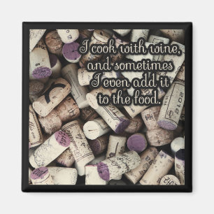 Wine Corks Quote magnet