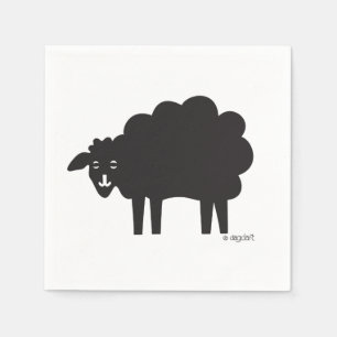Wine Country Black Sheep Napkin