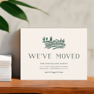 Wine Country Moving Announcement