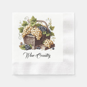 Wine Country Paper Napkin