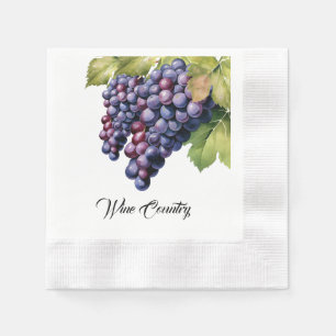 Wine Country Paper Napkin