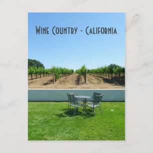 Wine Country Postcard! Postcard