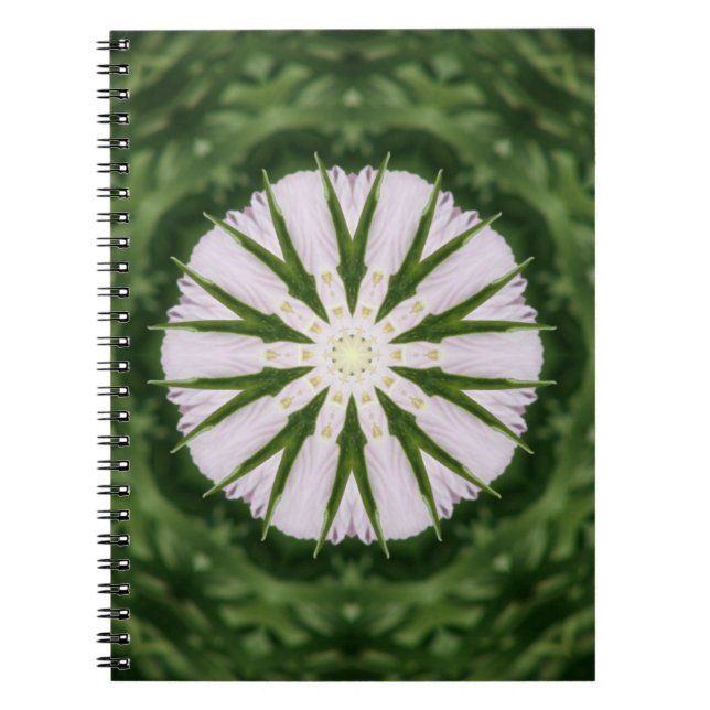 Wine Cup Hearts Spiral Notebook (Front)