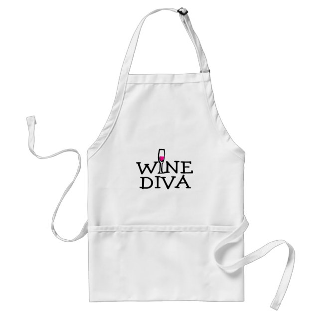 Wine Diva Standard Apron (Front)