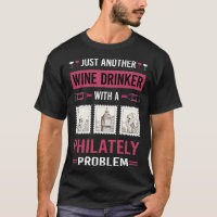 Wine Drinker Philately Postage Stamp Stamps