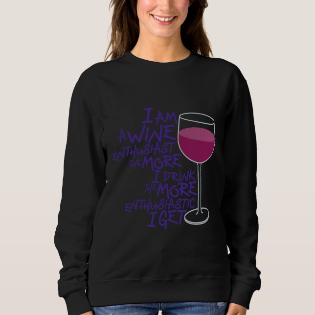 Wine Enthusiast  127 Sweatshirt (Front)