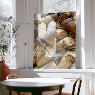 Wine Enthusiast Cork Collection Poster