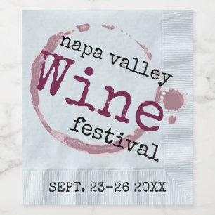 Wine Festival Label