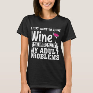 Wine Fitted Scoop T-Shirt