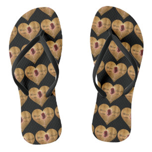 Wine Flip Flops