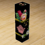 Wine Gift Box Floral<br><div class="desc">Wine Gift Box Something for everyone offers customised personalised wine gift box especially for that special moment with your loved ones. This uniquely designed gift box will impress your friends and family. While you are here already you may want to view other related bathroom items such as, shower curtain liners,...</div>
