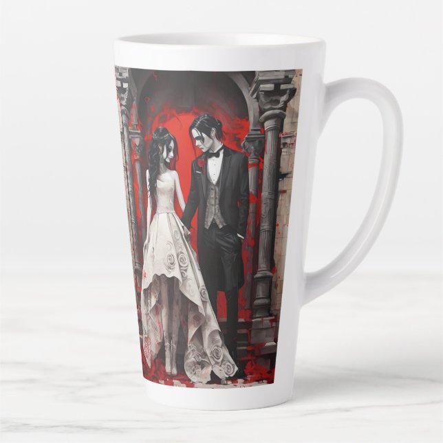 Wine Gift Box Latte Mug (Right)