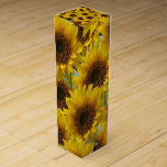 Wine Gift Box Sunflower<br><div class="desc">Wine Gift Box Something for everyone offers customised personalised wine gift box especially for that special moment with your loved ones. This uniquely designed gift box will impress your friends and family. While you are here already you may want to view other related bathroom items such as, shower curtain liners,...</div>