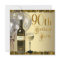 Wine Glass Bottle Gold 90th Birthday Party