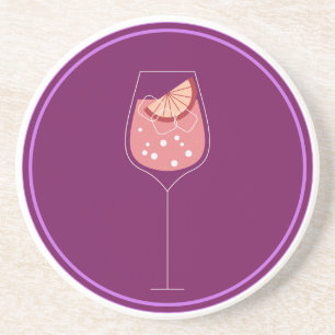 Wine Glass Coaster