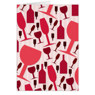 Wine glass pattern
