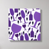 Wine glass pattern