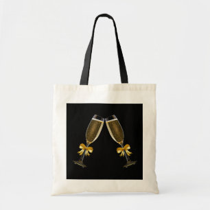 wine glass tote bag