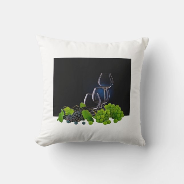 Wine Glasses Cushion (Front)