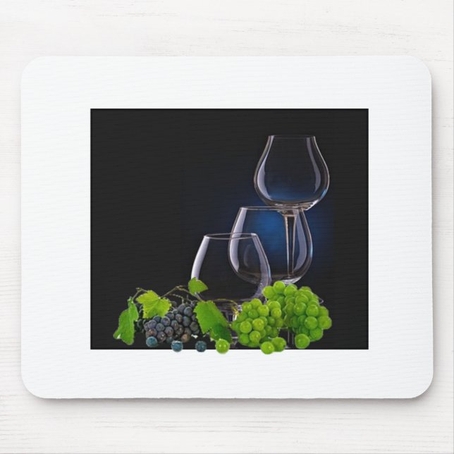 Wine Glasses  Mouse Pad (Front)