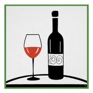 Wine Glossy Poster
