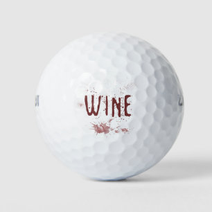 Wine Golf Balls