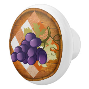 Wine Grapes Drawer Knobs
