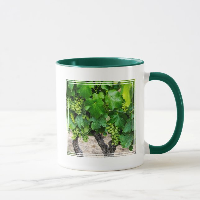 Wine Grapes Growing, France Mug (Right)