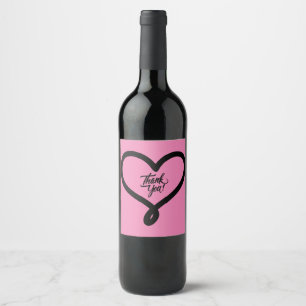 Wine Grapes Personalized Flowers Red White Label
