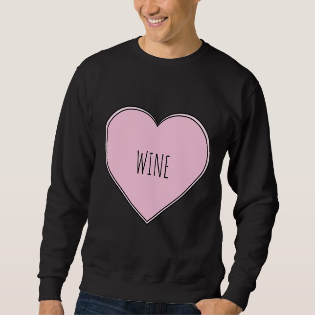 Wine Heart Sweatshirt (Front)