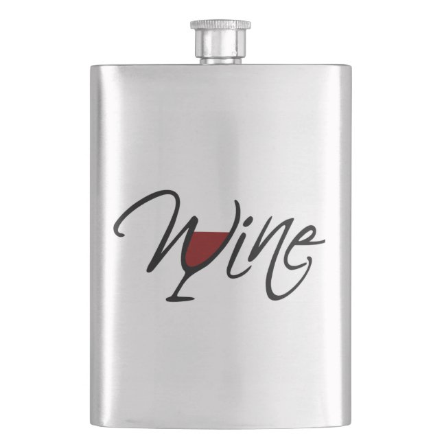 WINE HIP FLASK (Front)