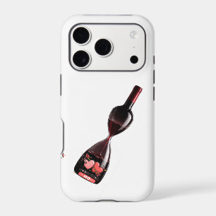 Wine Hourglass - Time Flowers Like Wine 