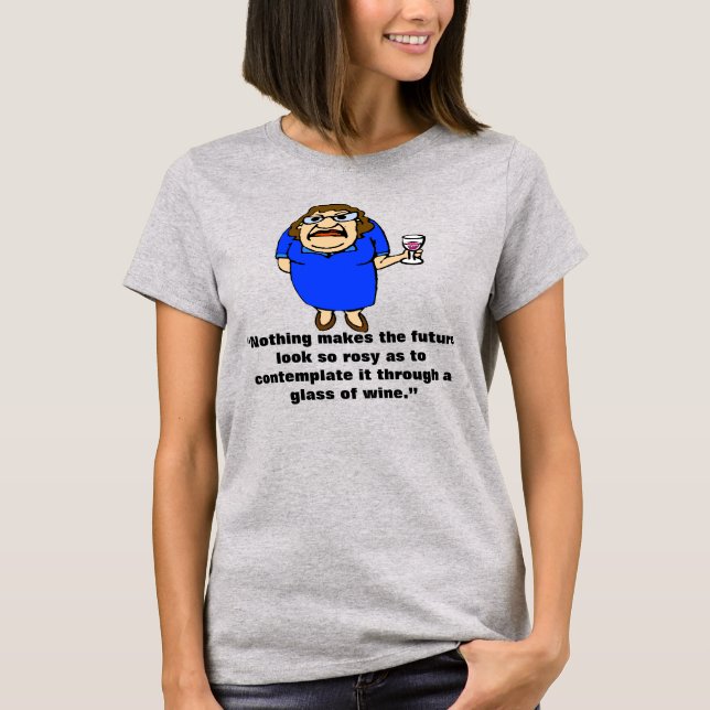 Wine Improves with age, T-Shirt (Front)