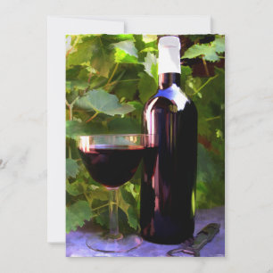 Wine in the Sunset Invitation