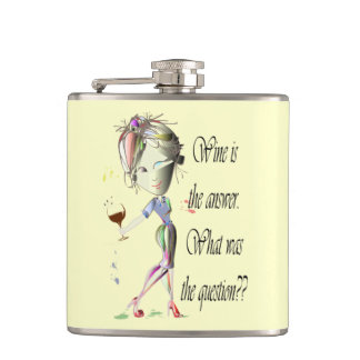 Wine is the Answer What was the Question? Flask