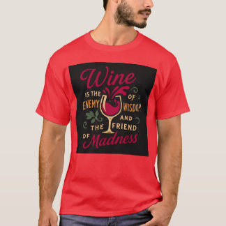 Wine Ishe Of Enemy Wisdom Andhe Friend Of friends T-Shirt